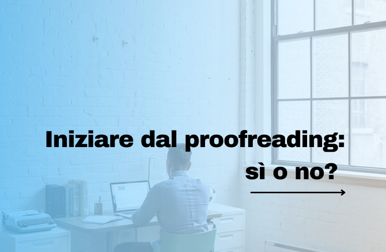 copywriter iniziare come correttore di bozze